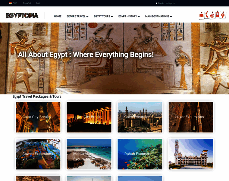 Egyptopia.com thumbnail