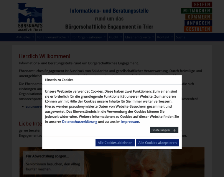 Ehrenamtsagentur-trier.de thumbnail
