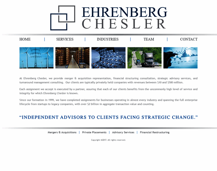 Ehrenbergchesler.com thumbnail