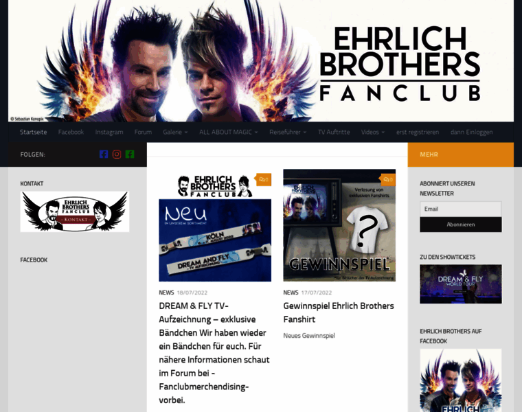 Ehrlich-brothers-fanclub.com thumbnail