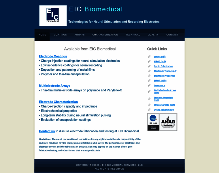 Eicbiomedical.com thumbnail