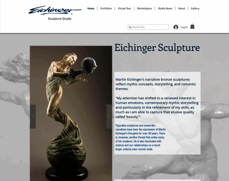 Eichingersculpture.com thumbnail