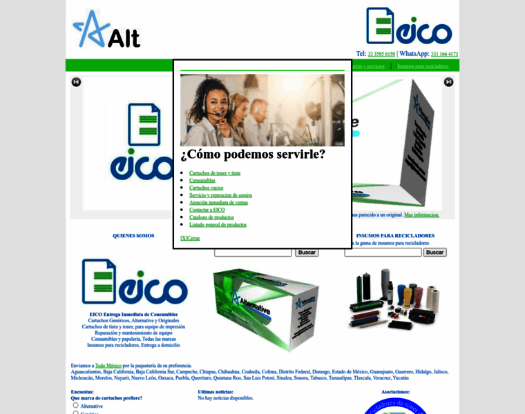Eico.com.mx thumbnail