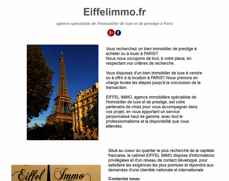 Eiffelimmo.fr thumbnail