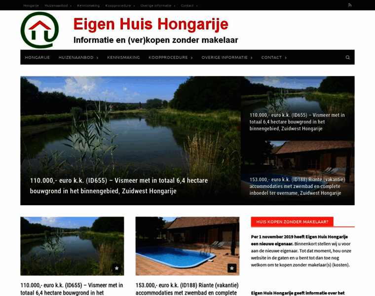 Eigenhuishongarije.nl thumbnail
