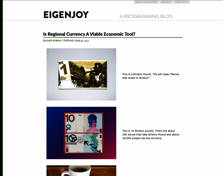 Eigenjoy.com thumbnail