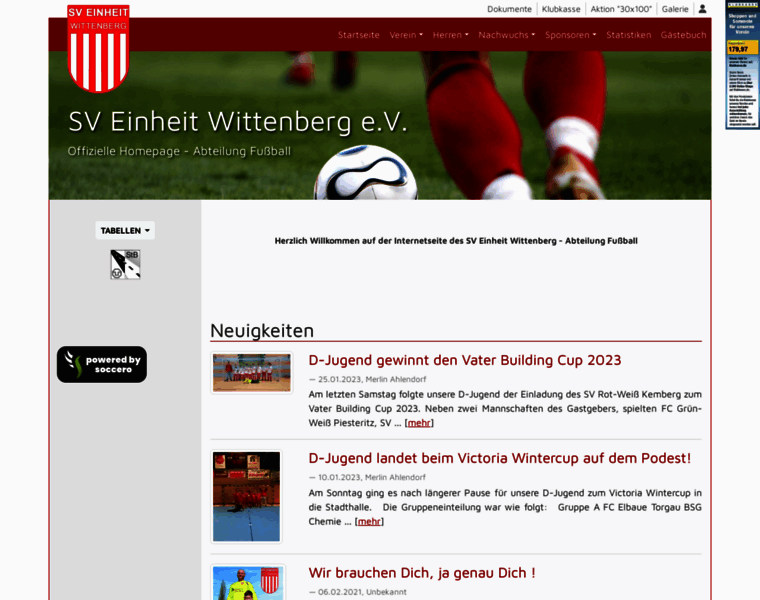 Einheit-fussball.de thumbnail