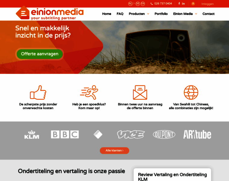 Einionmedia.com thumbnail