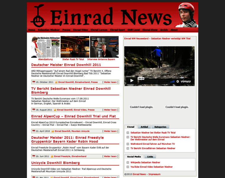 Einradnews.de thumbnail
