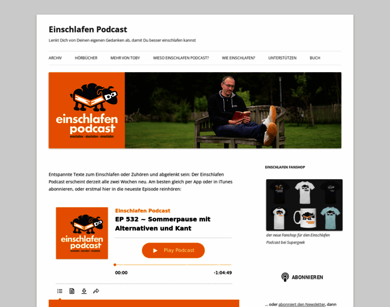Einschlafen-podcast.de thumbnail