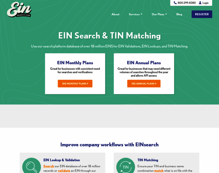 Einsearch.com thumbnail