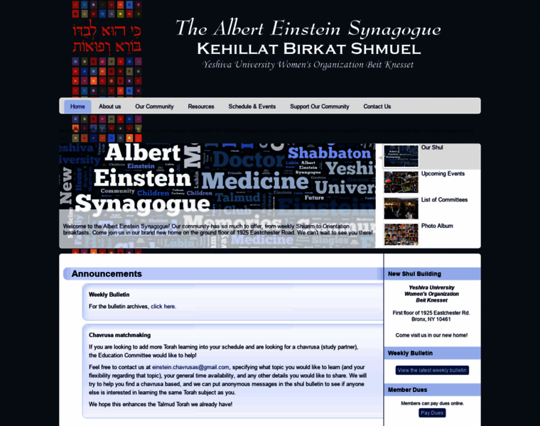 Einsteinsynagogue.com thumbnail