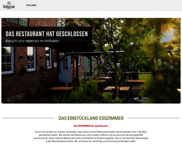 Einstueckland-restaurant.de thumbnail
