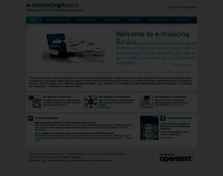 Einvoicingbasics.co.uk thumbnail