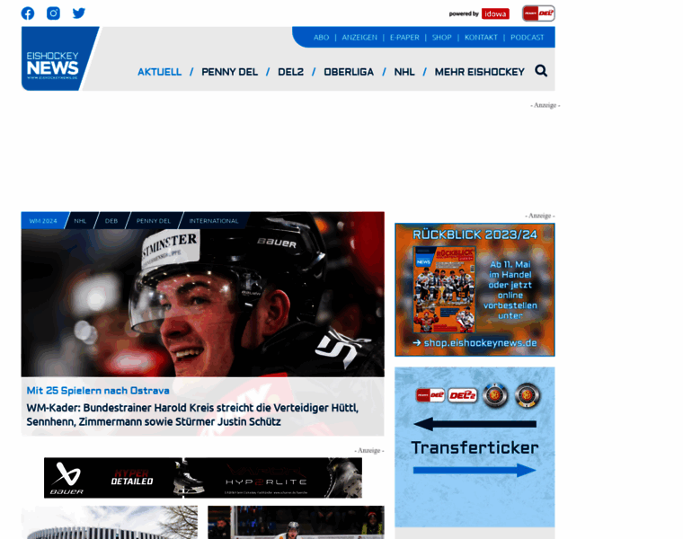 Eishockeynews.de thumbnail