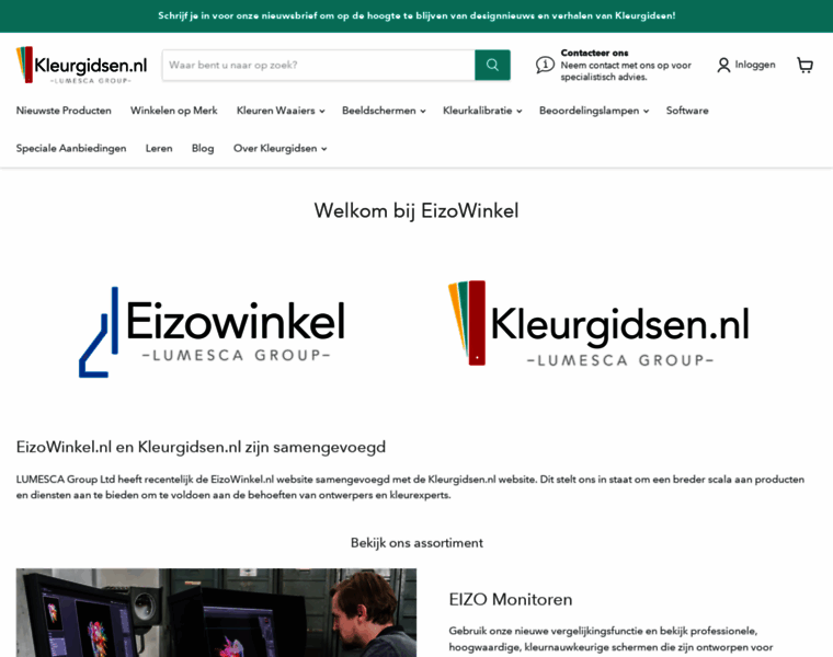 Eizowinkel.nl thumbnail