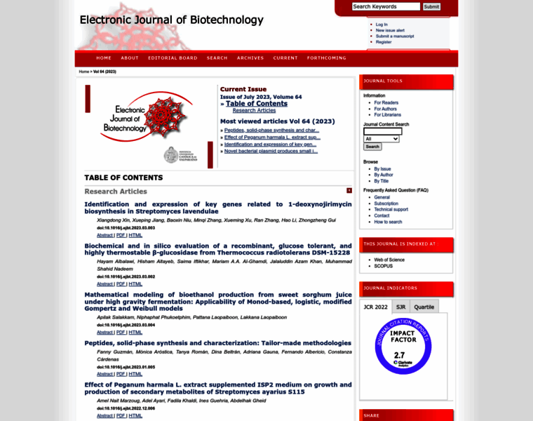 Ejbiotechnology.info thumbnail
