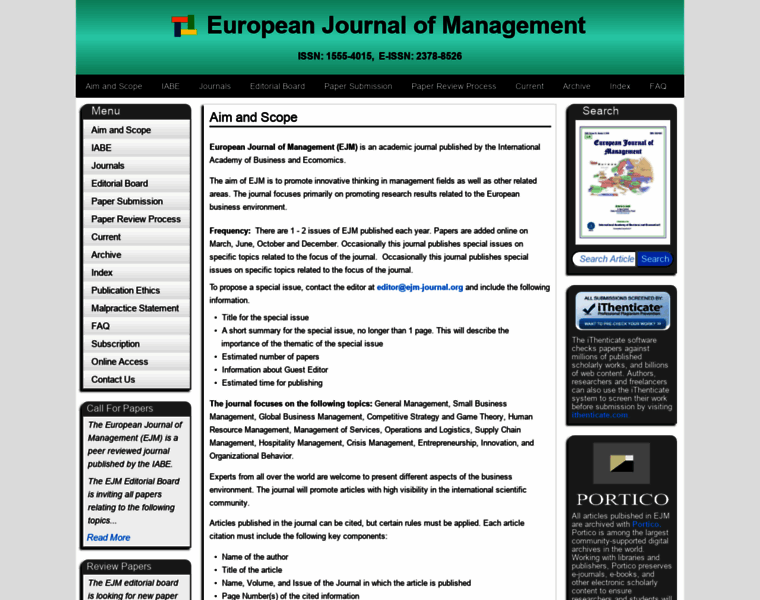 Ejm-journal.org thumbnail