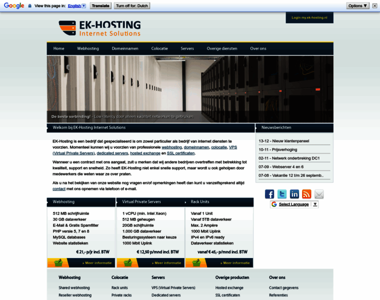Ek-hosting.nl thumbnail