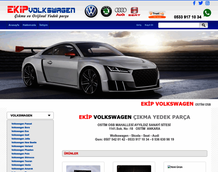 Ekipvolkswagen.com thumbnail