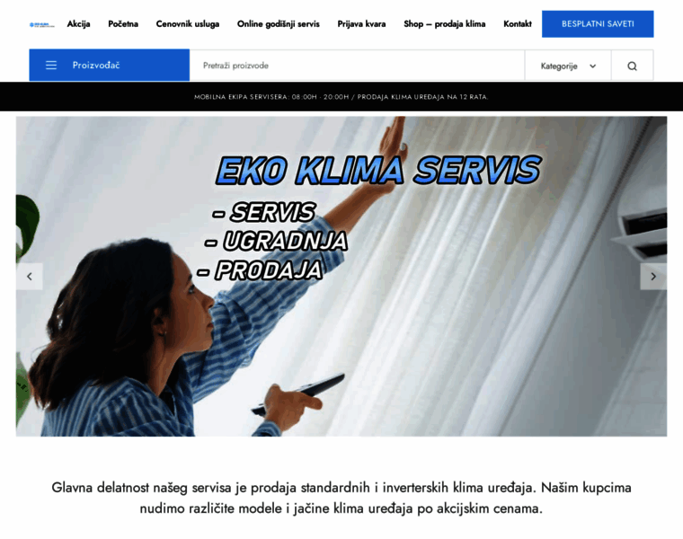 Eko-klimaservis.rs thumbnail