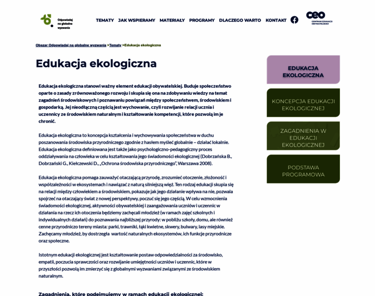 Ekologia.ceo.org.pl thumbnail