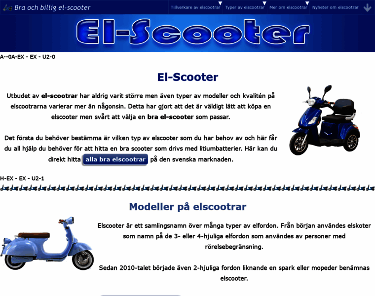 El-scooter.se thumbnail