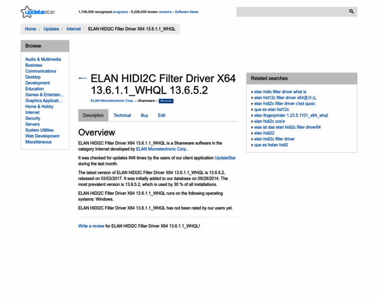 Elan-hidi2c-filter-driver-x64-13-6-1-1-whql.updatestar.com thumbnail