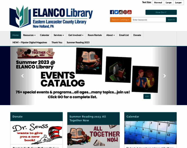 Elancolibrary.org thumbnail