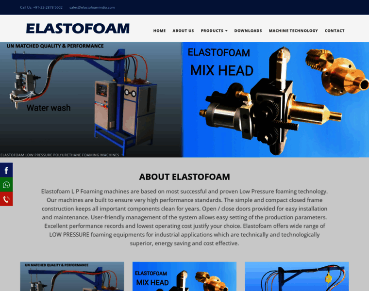 Elastofoamindia.com thumbnail
