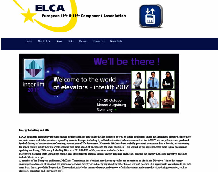 Elca-eu.org thumbnail