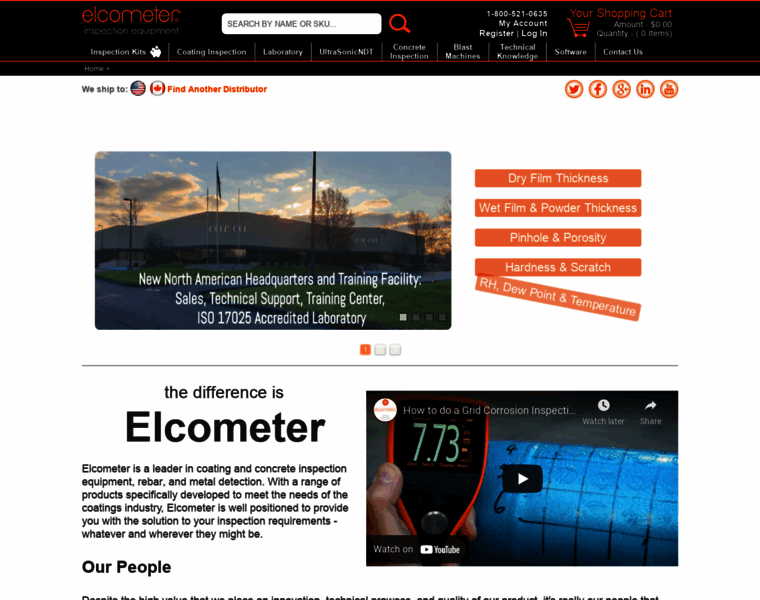 Elcometerusa.com thumbnail