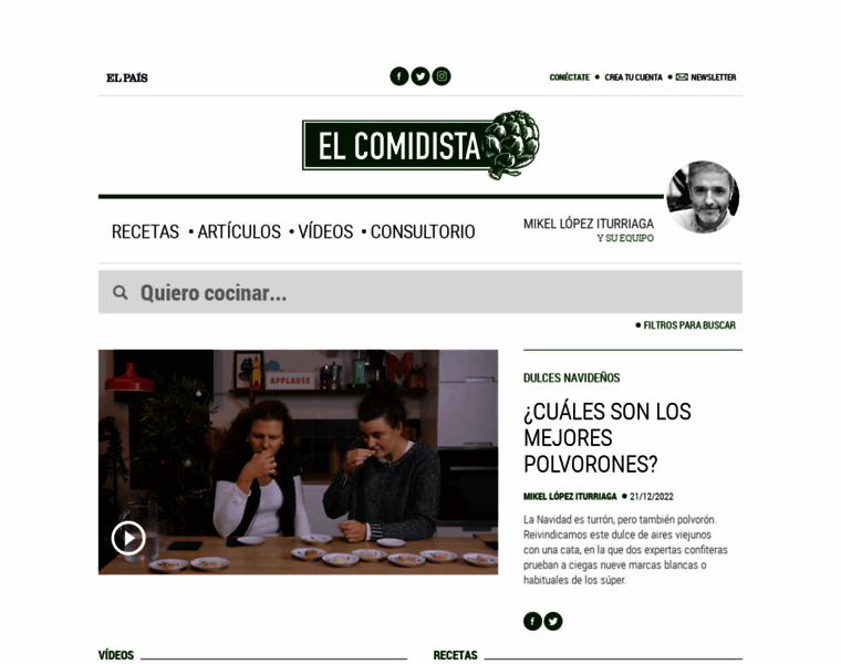 Elcomidista.es thumbnail