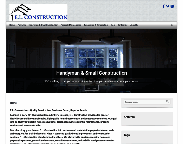 Elconstruction.com thumbnail