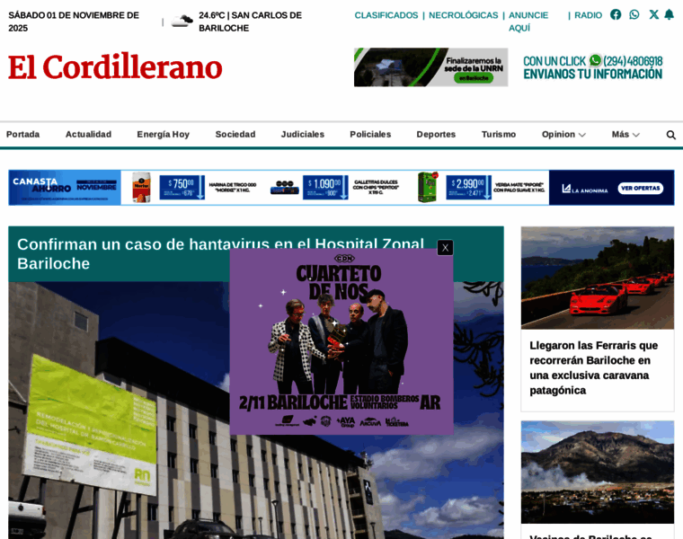 Elcordillerano.com.ar thumbnail