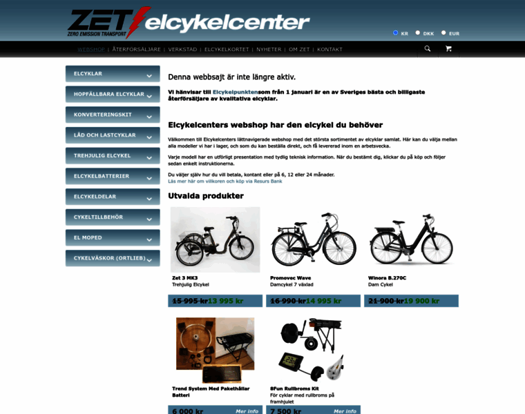 Elcykelcenter.se thumbnail