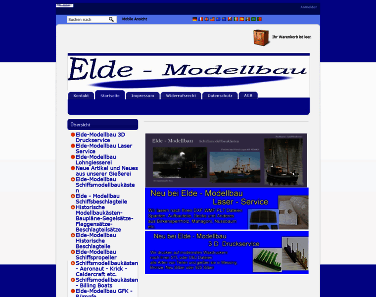 Elde-modellbau.com thumbnail