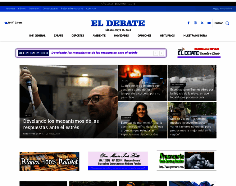 Eldebate.com.ar thumbnail