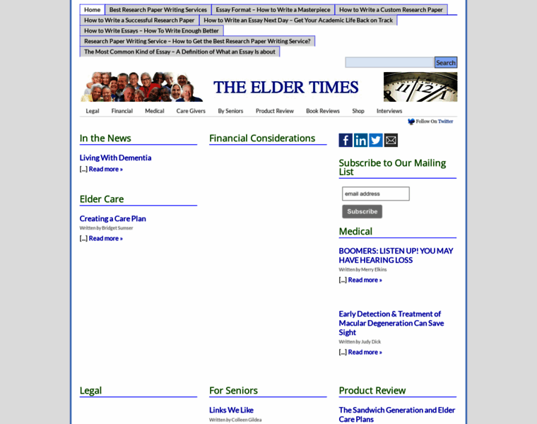 Elder-times.com thumbnail
