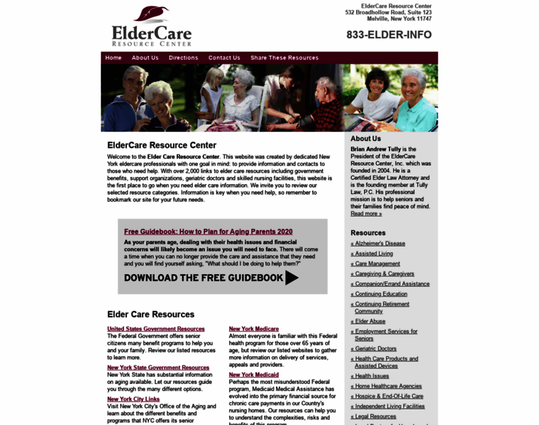 Eldercareresourcecenter.info thumbnail