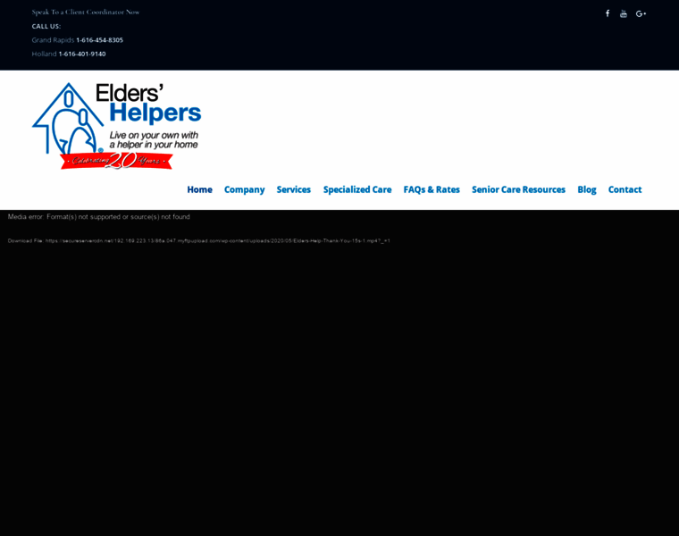 Eldershelpers.com thumbnail