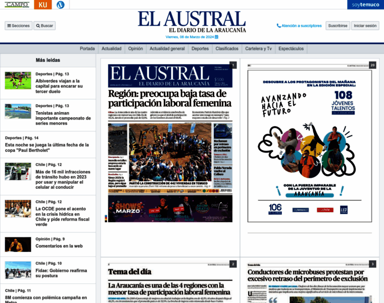 Eldiarioaustral.cl thumbnail