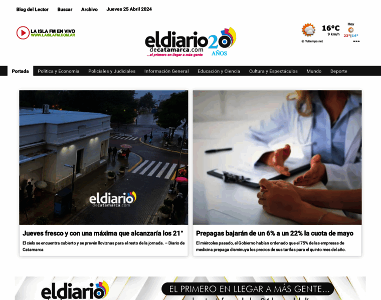 Eldiariodecatamarca.com.ar thumbnail