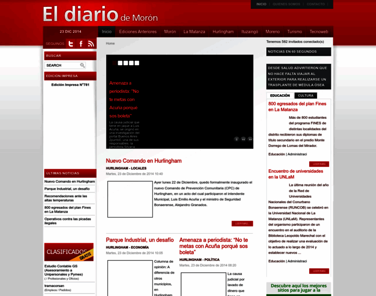 Eldiariodemoron.com.ar thumbnail