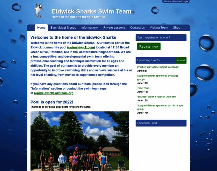 Eldwickswimteam.org thumbnail