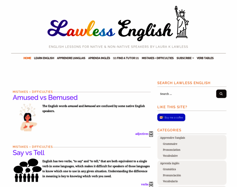 Elearnenglishlanguage.com thumbnail