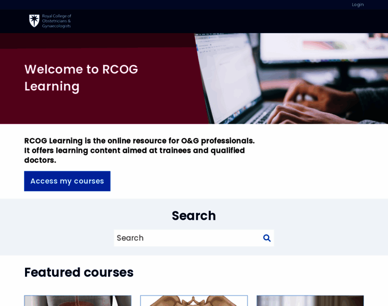 Elearning.rcog.org.uk thumbnail Elearning.rcog.org.uk thumbnail