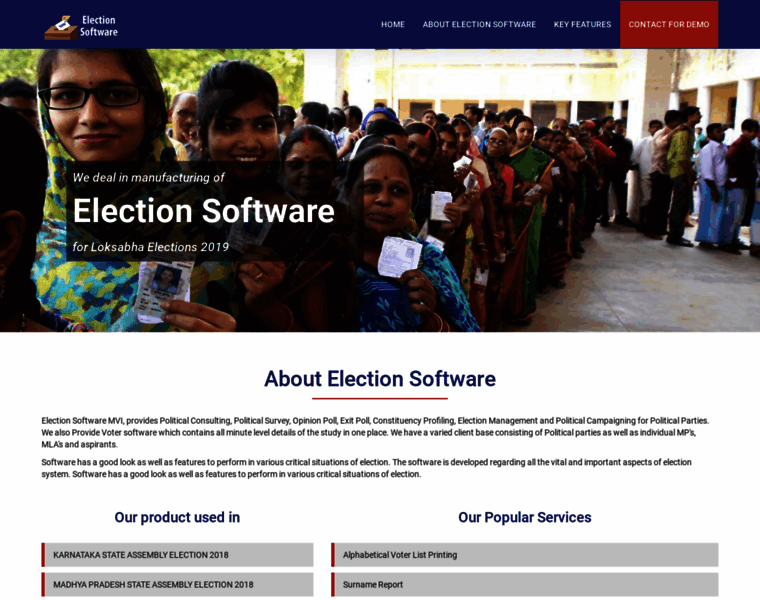 Electionsoftware.in thumbnail