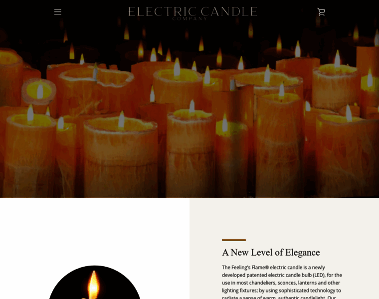 Electric-candle.com thumbnail