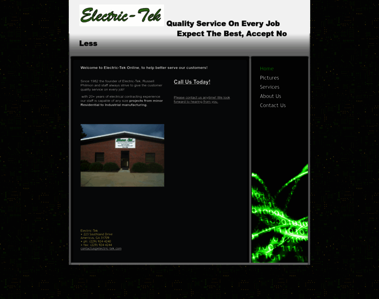 Electric-tek.com thumbnail
